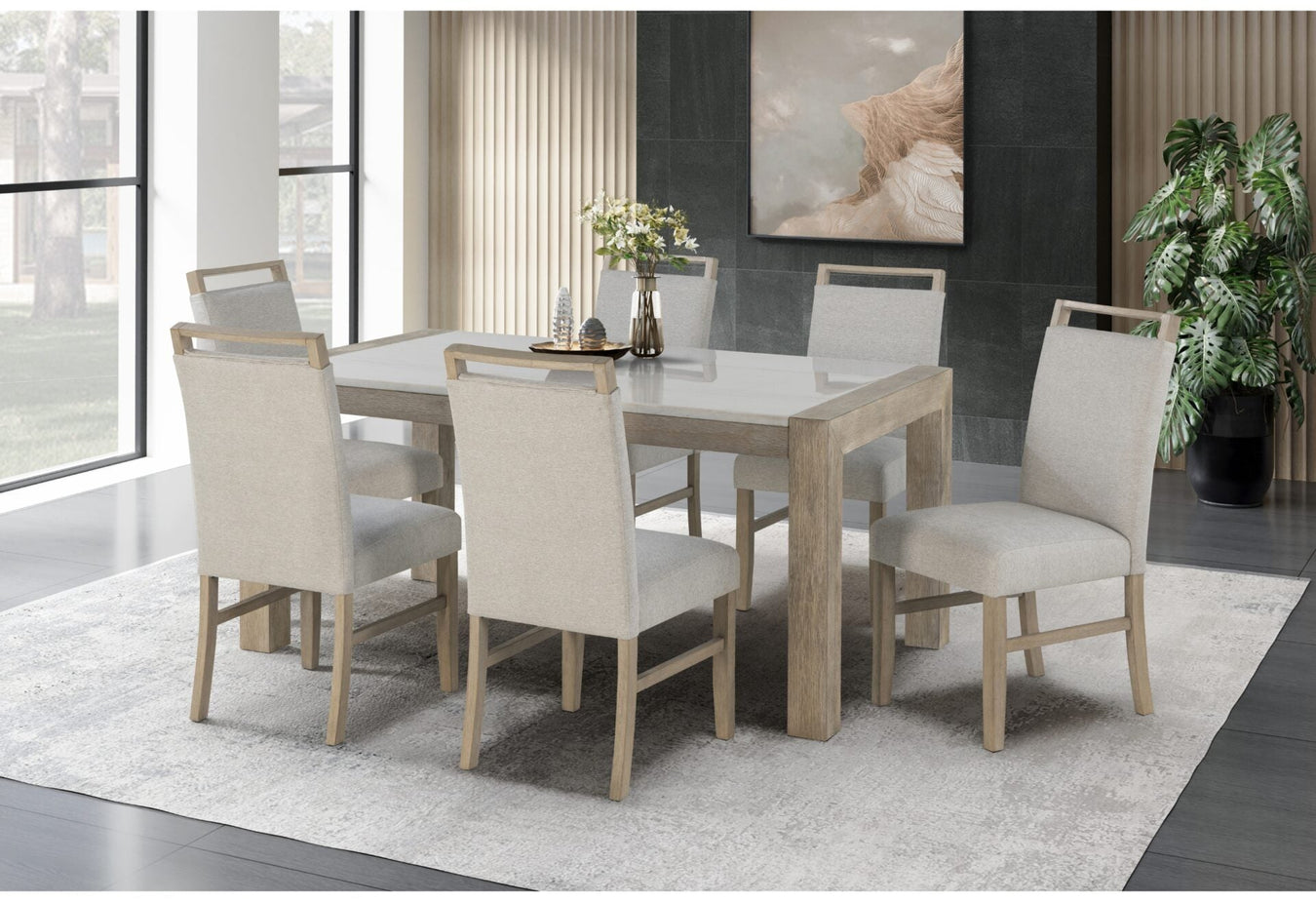 D1321 White Marble Collection