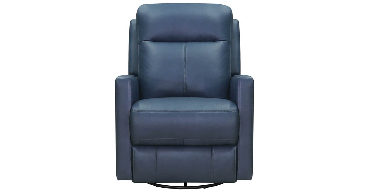 Vienna Manual Swivel Rocker Leather Recliner