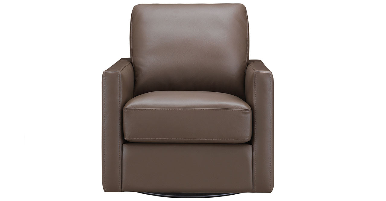 Dillon Swivel Leather Chair