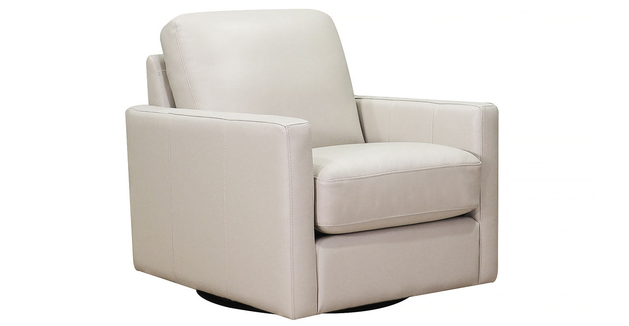 Dillon Swivel Leather Chair