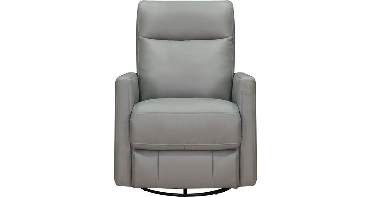 Ashby Power Headrest Swivel Glider Leather Recliner