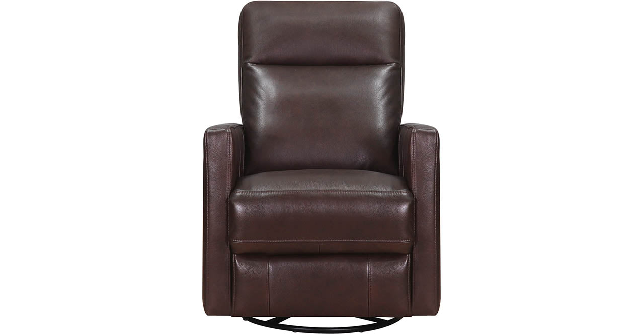 Ashby Power Headrest Swivel Rocker Leather Recliner