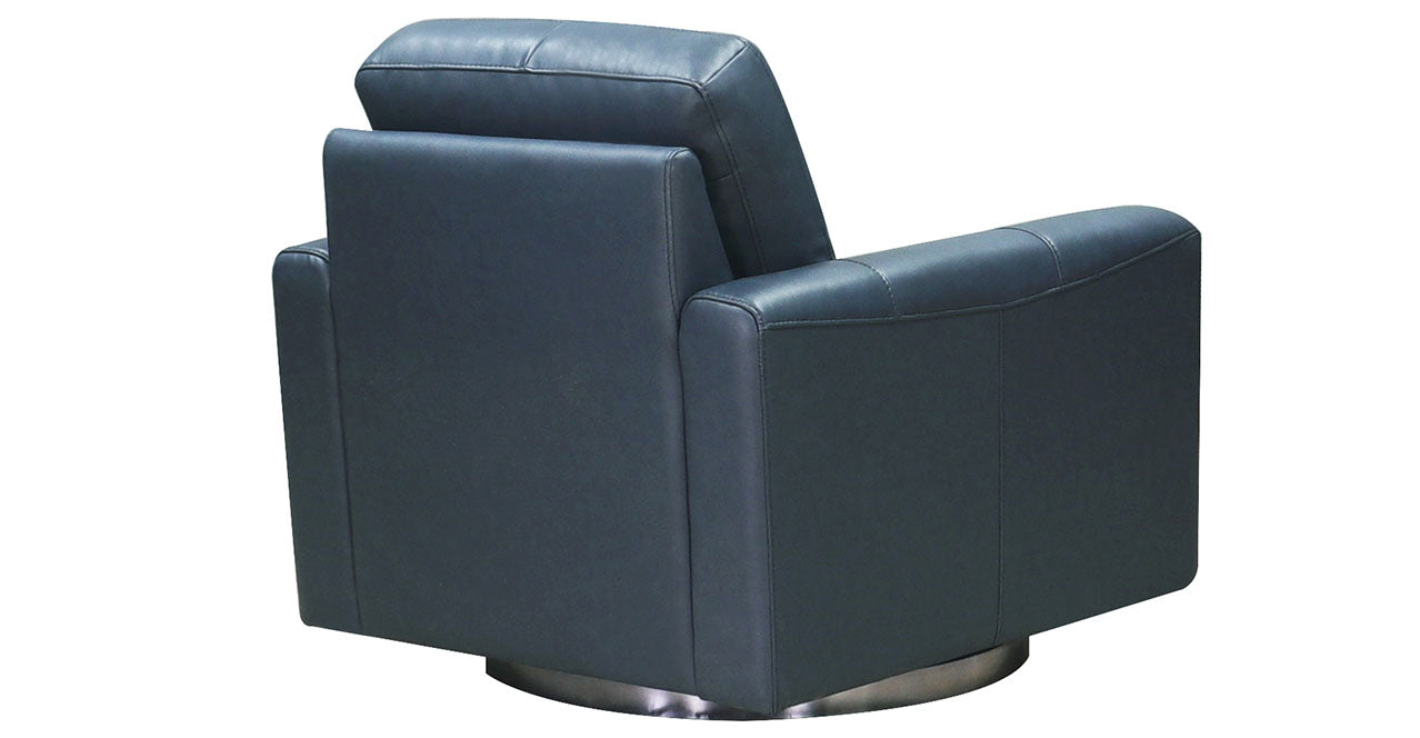 Hayward Swivel Leather Chair