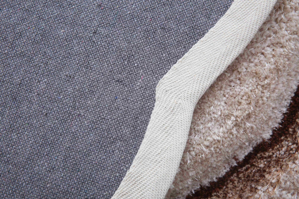 FAUX FUR Rug DOUBLE ROSE