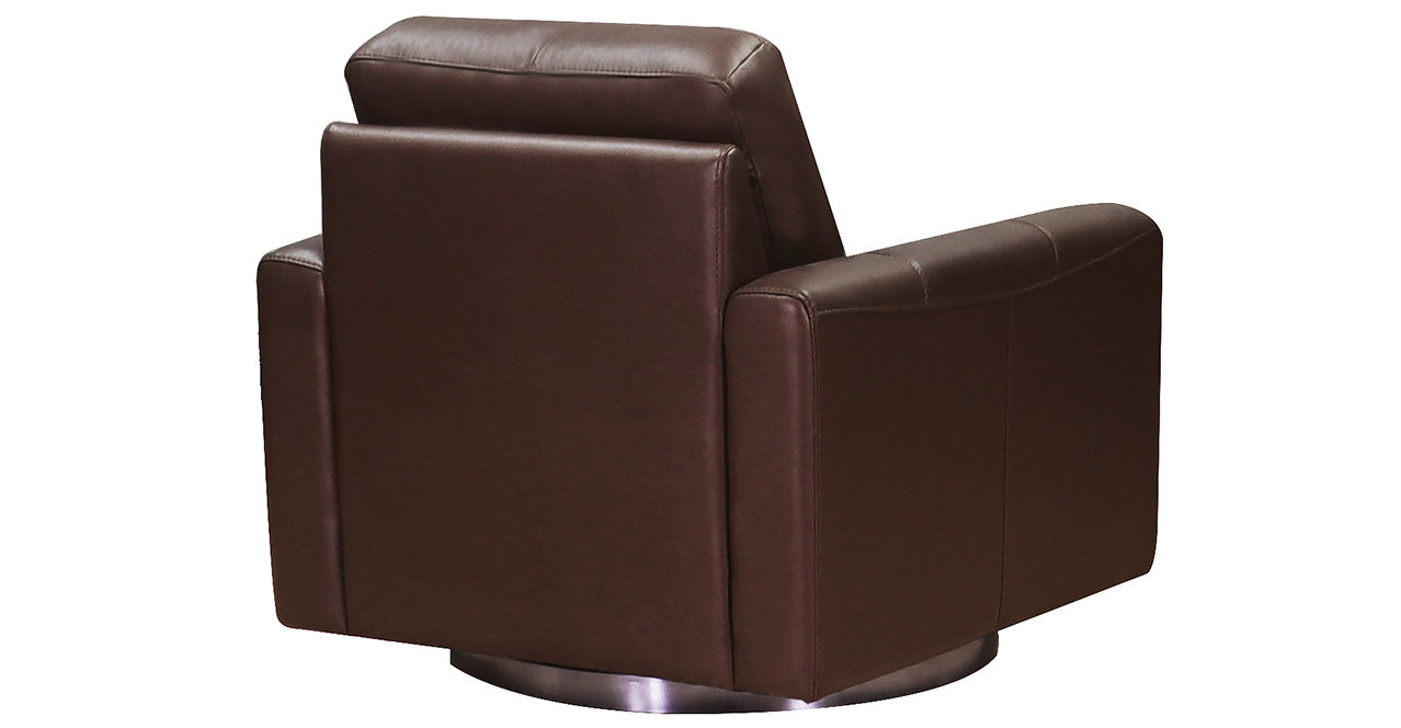 Hayward Swivel Leather Chair