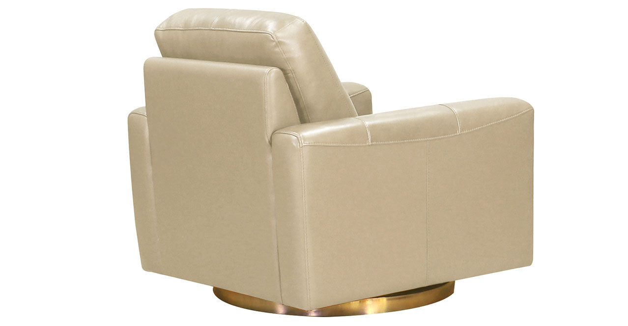 Hayward Swivel Leather Chair