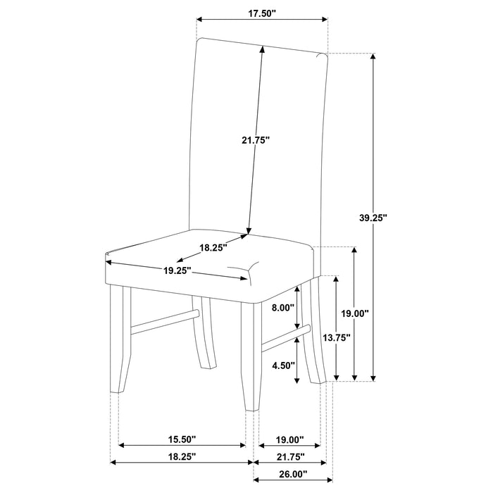 Berning Upholstered Dining Side Chair