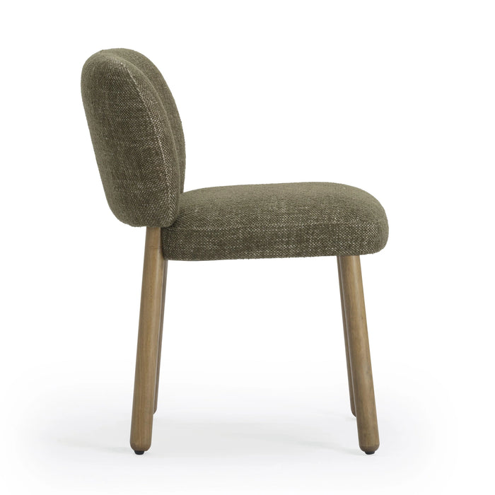 Foxy Textured Performance Fabric Dining Chair