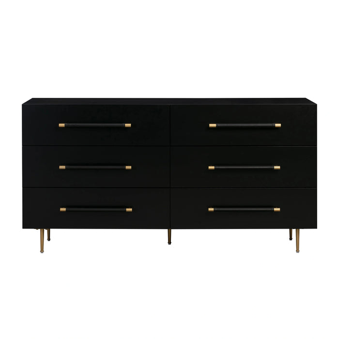 Trident 62" 6-Drawer Dresser