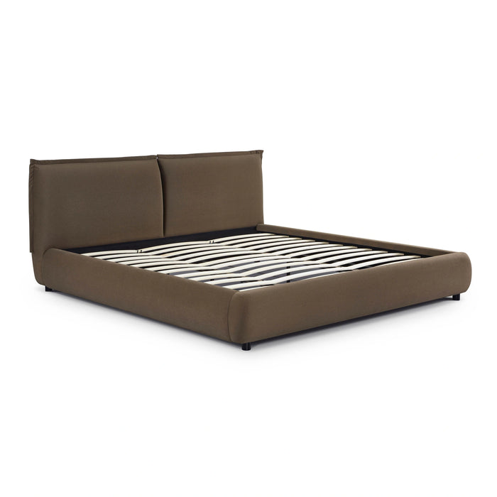 Mel Performance Faux Mohair Velvet Bed