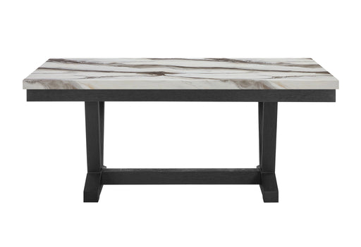 D1319 Black/White Dining Table