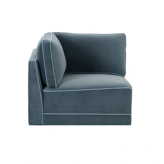 Willow Performance Velvet Modular Corner Chair