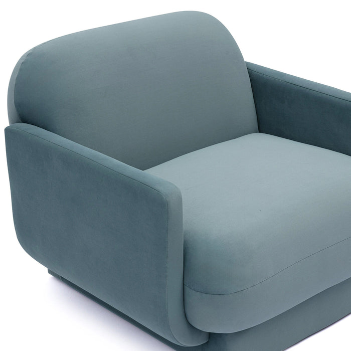 Azalea Performance Velvet Accent Chair