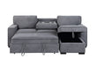 U0203 Light Grey Reversible Sofa Bed