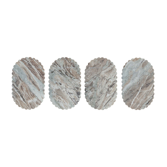 Shabbat Marble Serving Board