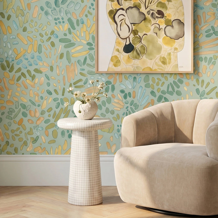 Monica Tiled Pattern Indoor/Outdoor Side Table