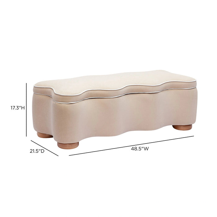 Thalia 48.5" Performance Velvet Storage Bench
