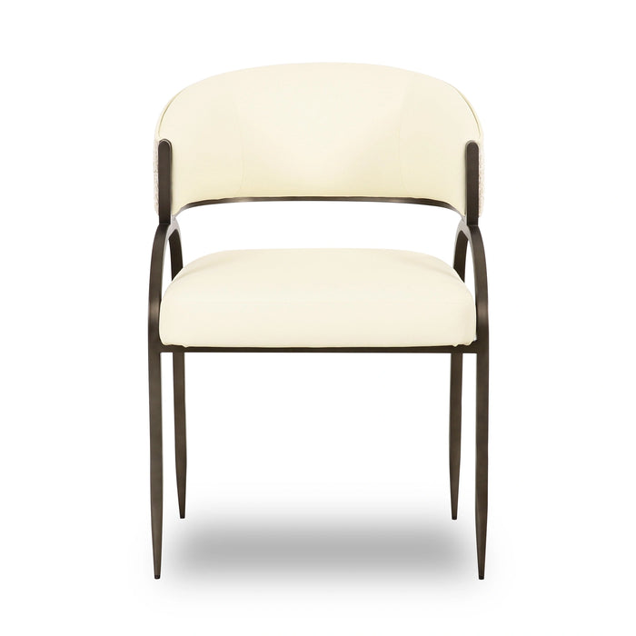 Tatum 2-Tone Performance Vegan Leather Dining Chair