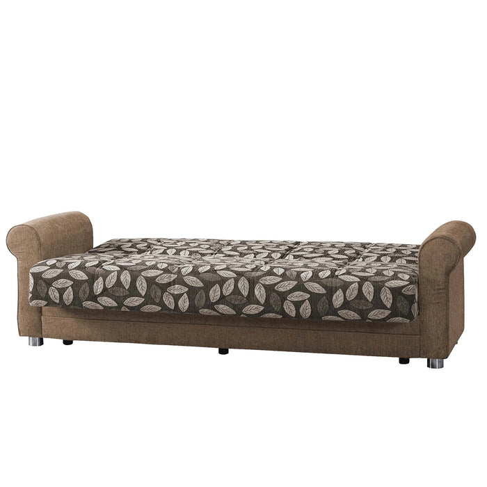 Ottomanson Rio Grande Collection Upholstered Convertible Sofabed with Storage