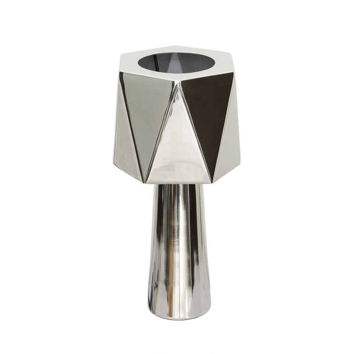 Polished Nickel Table Lamp