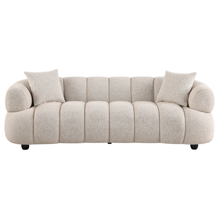 Whitney Woven Fabric Upholstered Sofa