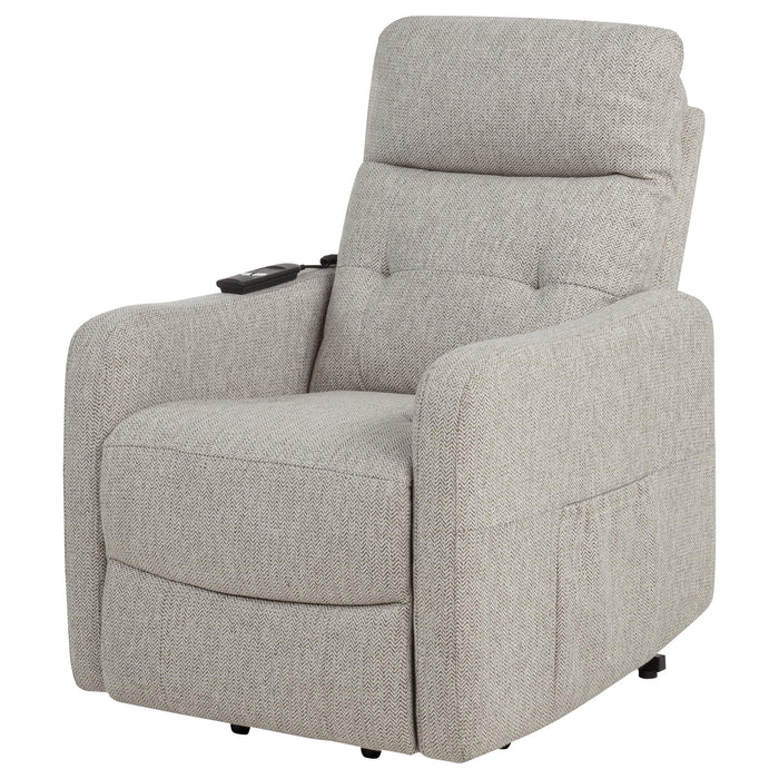 Dayes Upholstered Power Lift Recliner Chair