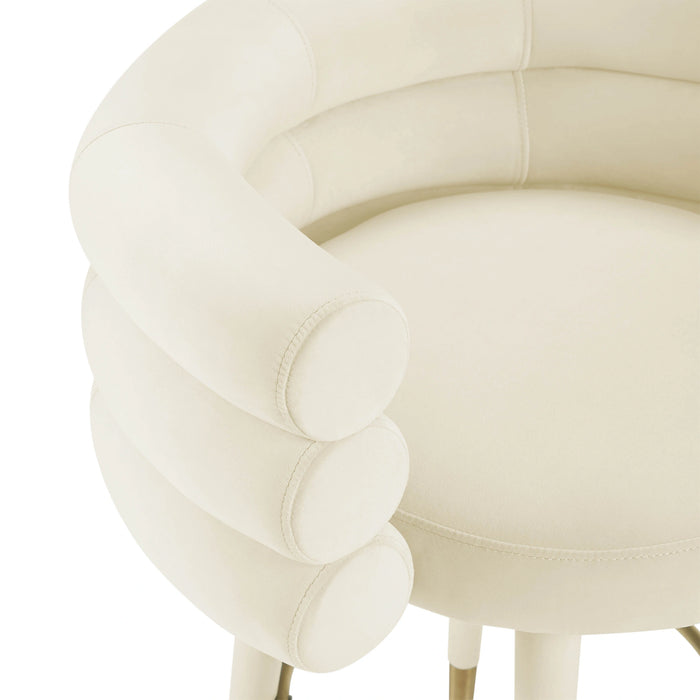 Betty Performance Velvet Stool