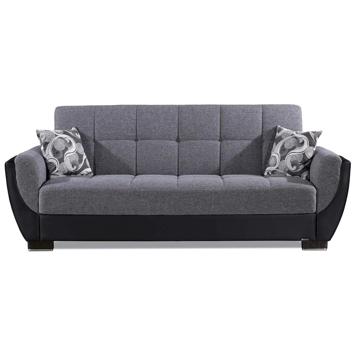 Ottomanson Armada Air Collection Upholstered Convertible Sofabed with Storage