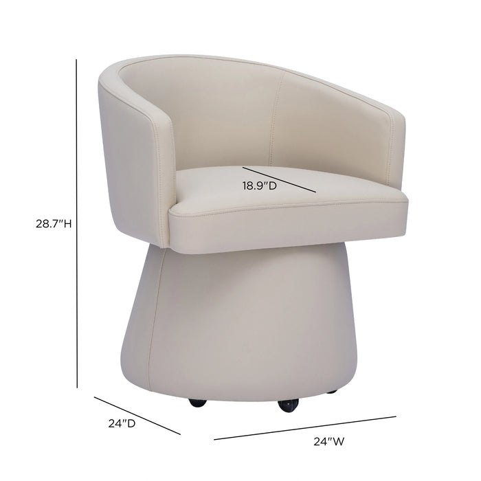 Kristen Rolling Desk Chair