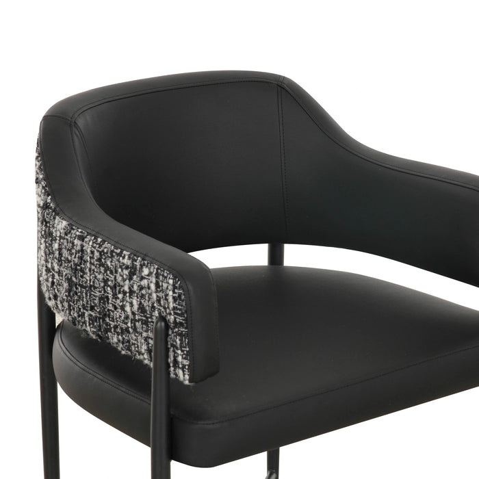 Sezanne 2-Tone Performance Vegan Leather Dining Chair