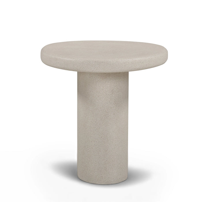 Jade Concrete Indoor/Outdoor Side Table