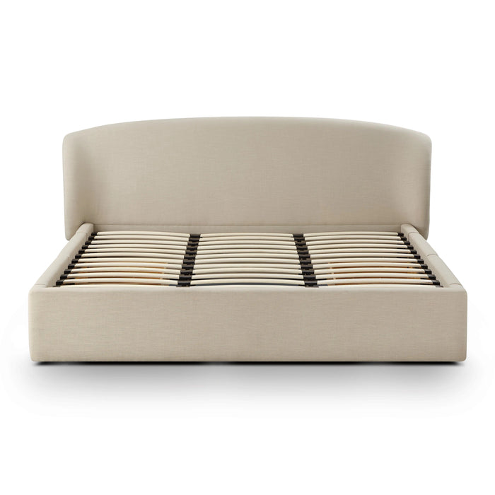 Corey Upcycled Performance Linen Storage Bed