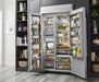 KitchenAid KBSD708MPS 48 Inch 29.4 Cu. Ft. Side-by-Side Built-In Refrigerator - Home And Beyond