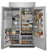 KitchenAid KBSD708MPS 48 Inch 29.4 Cu. Ft. Side-by-Side Built-In Refrigerator - Home And Beyond