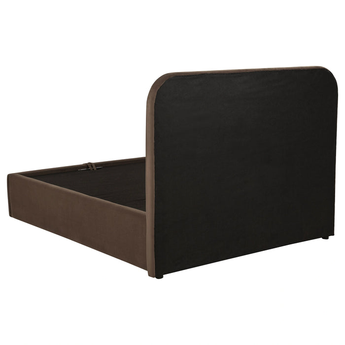 Anders Upholstered Storage Lift Platform Bed