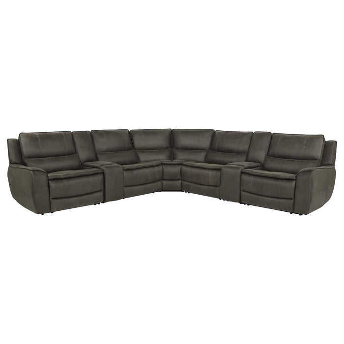 Marcell Modular Power Reclining Sectional - Home And Beyond