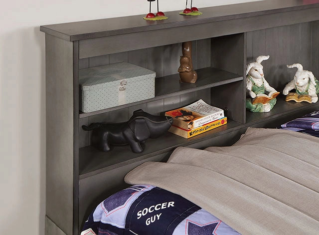 TIBALT DayBed w/ Trundle, Dark Gray