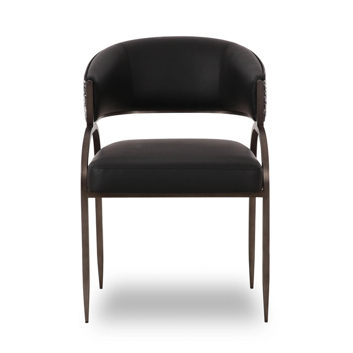 Tatum 2-Tone Performance Vegan Leather Dining Chair