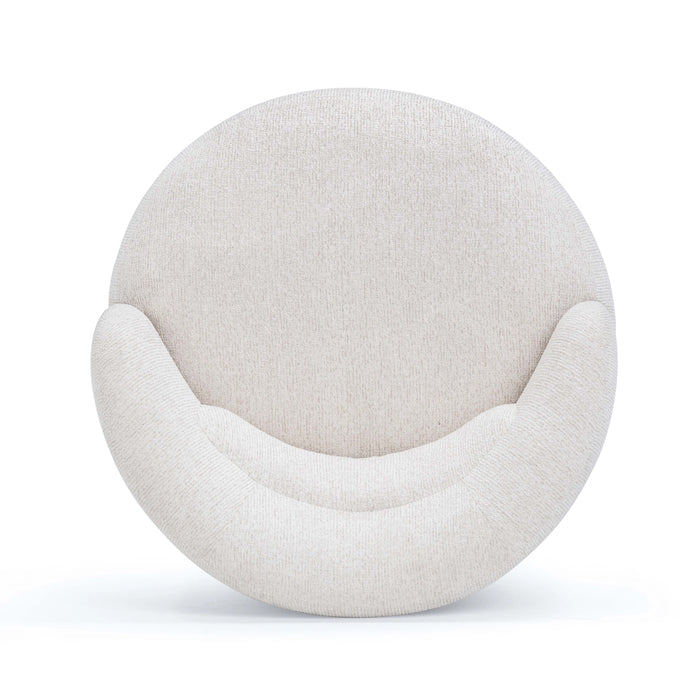 Massa Textured Performance Fabric Swivel Accent Chair