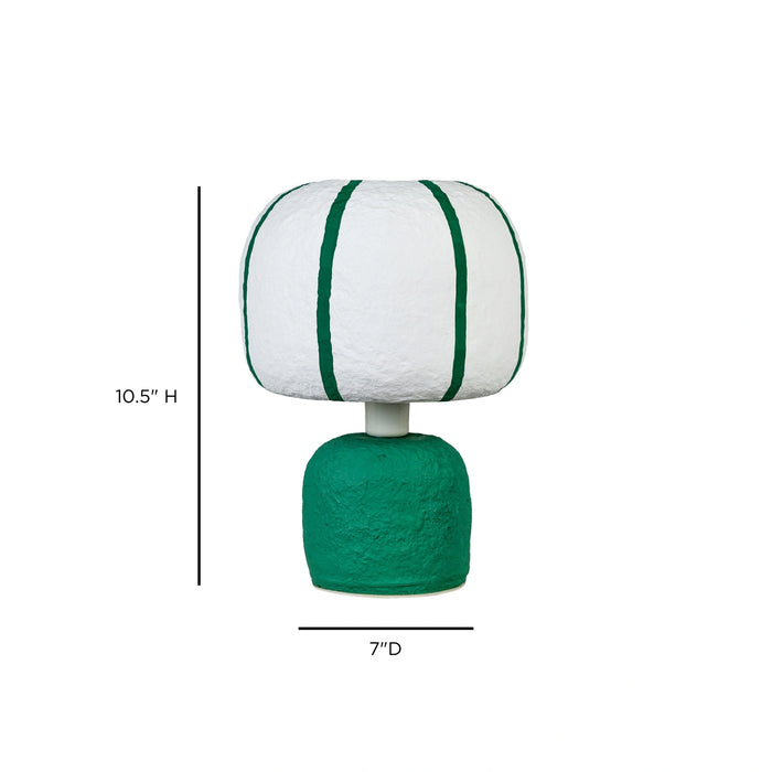 Margate Cotton Mache Table Lamp
