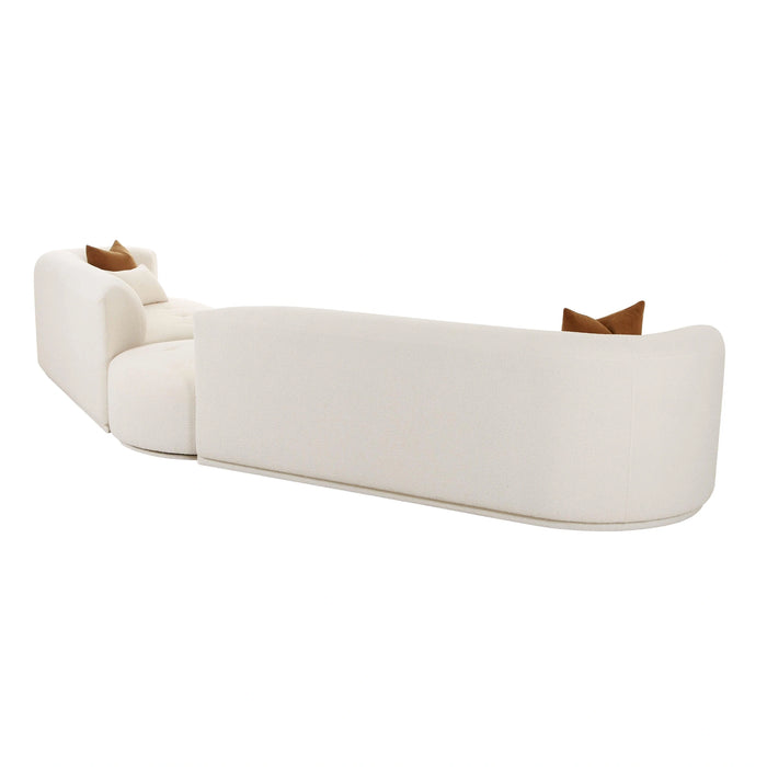 Fickle Cream Boucle Modular Sofa