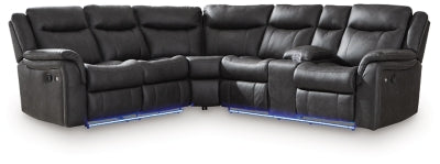 Sultan Meadow Reclining Sectional - Home And Beyond