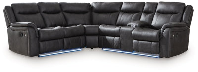 Sultan Meadow Reclining Sectional - Home And Beyond