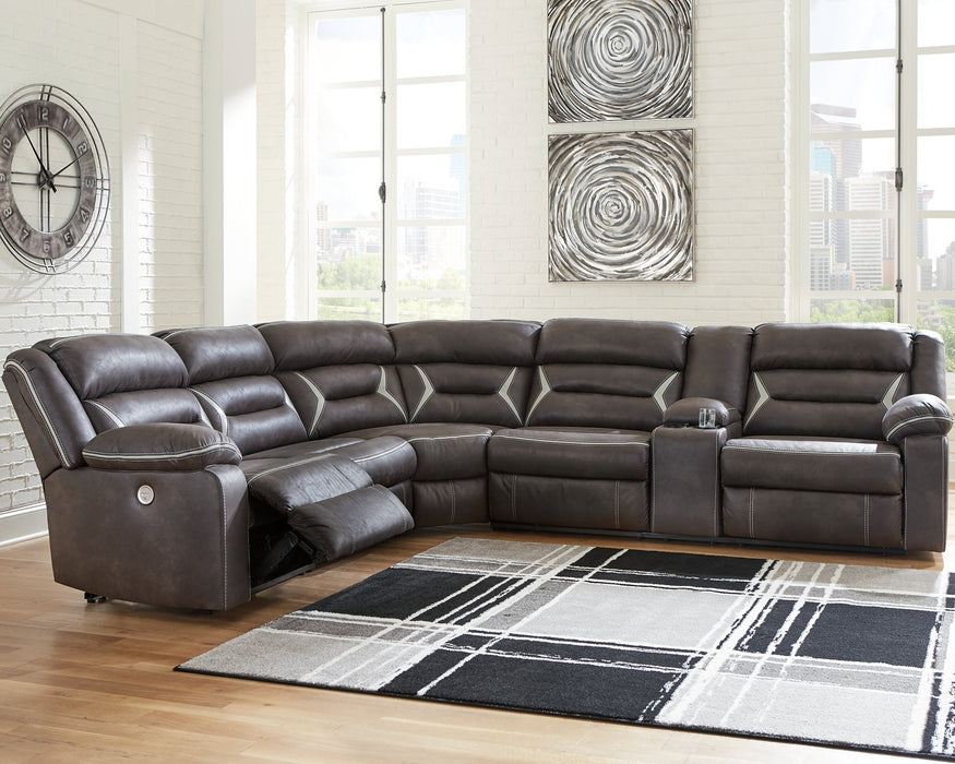 Kincord Power Reclining Sectional - Home And Beyond