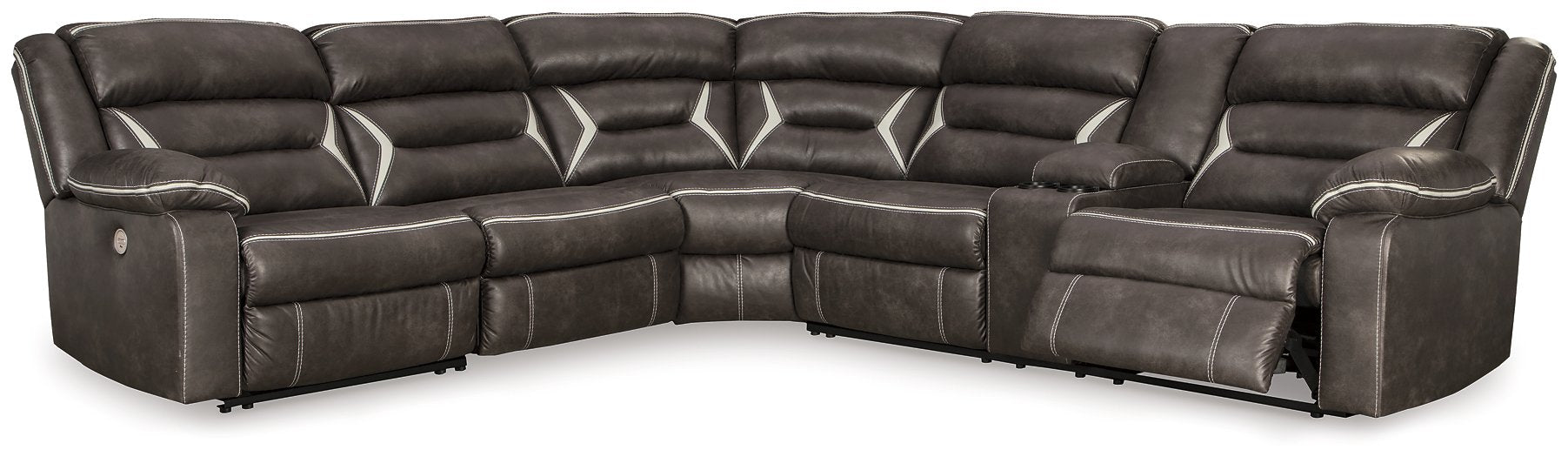 Kincord Power Reclining Sectional - Home And Beyond