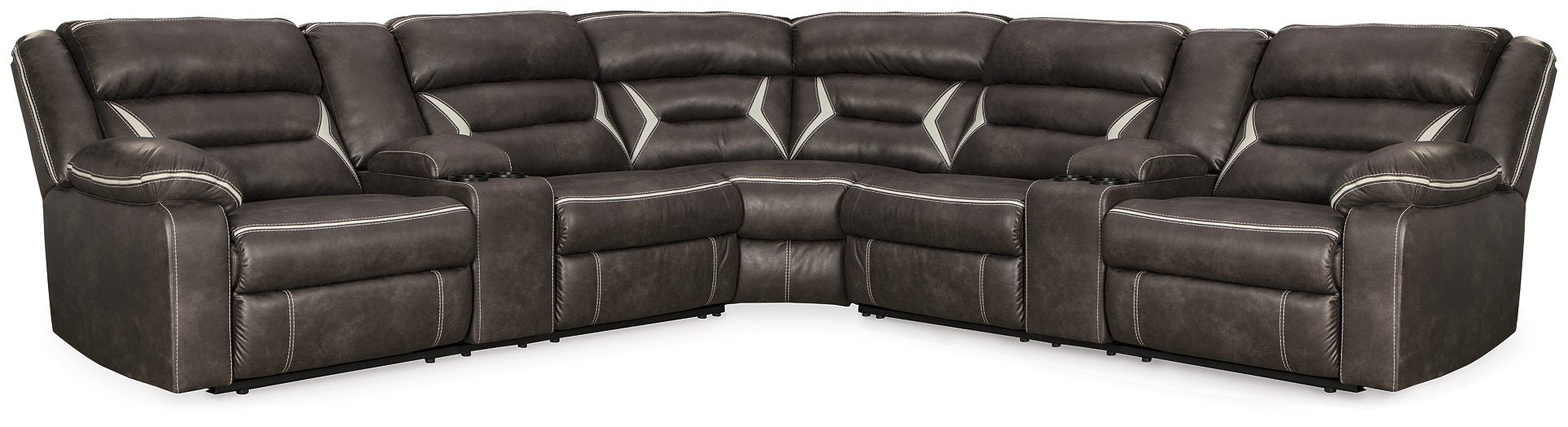 Kincord Power Reclining Sectional - Home And Beyond