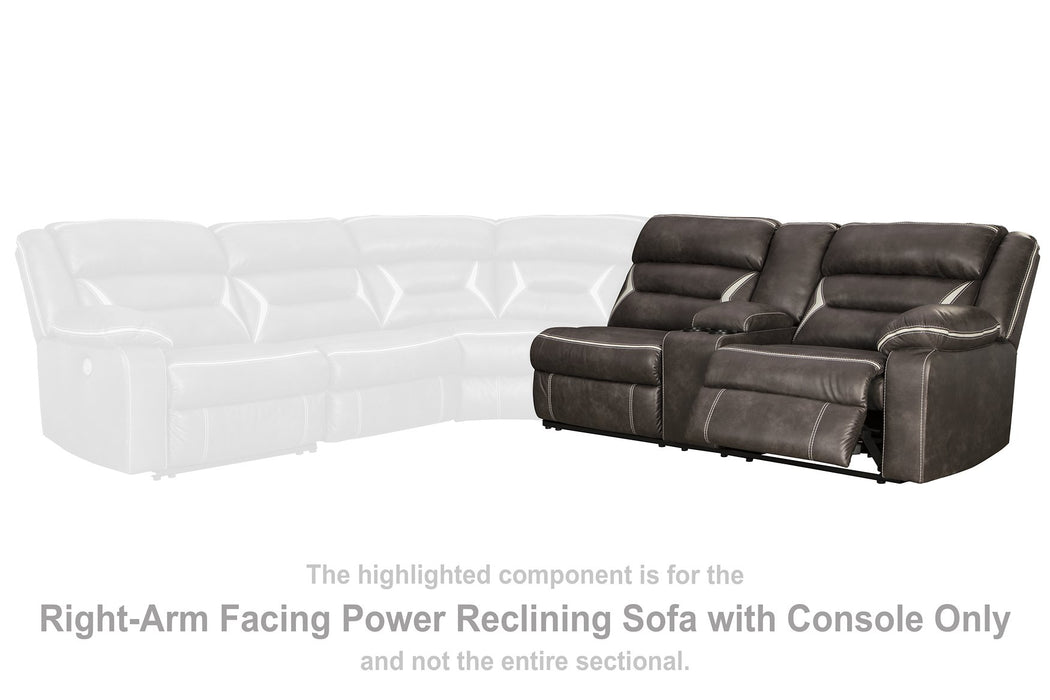 Kincord Power Reclining Sectional - Home And Beyond