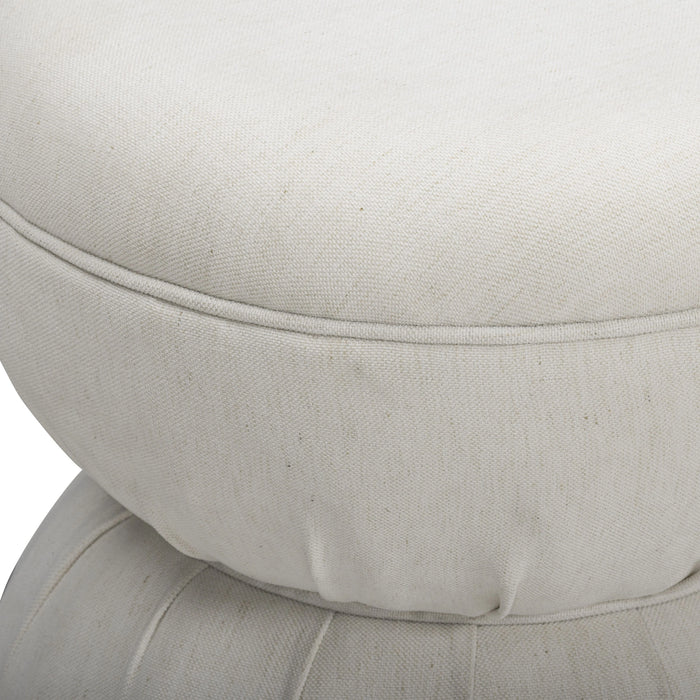 Tomlin Performance Chenille Game Table and Two Ottomans Set