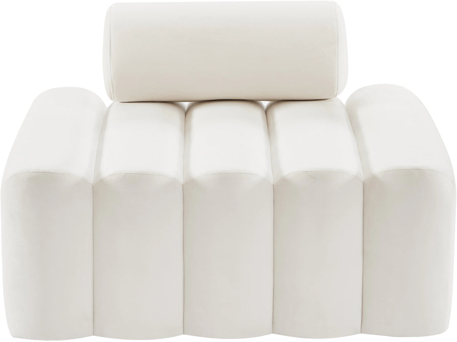 Melody Cream Velvet Chair
