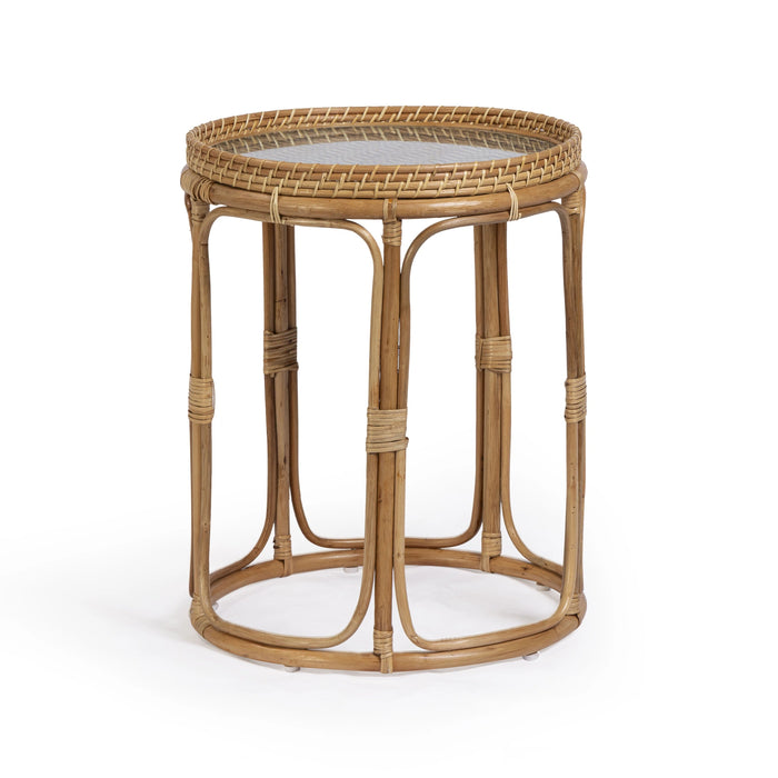 Lindy Rattan Side Table